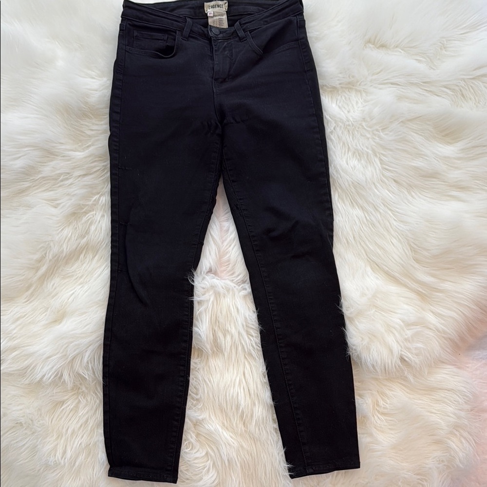 L’AGENCE Women's Black Jeans